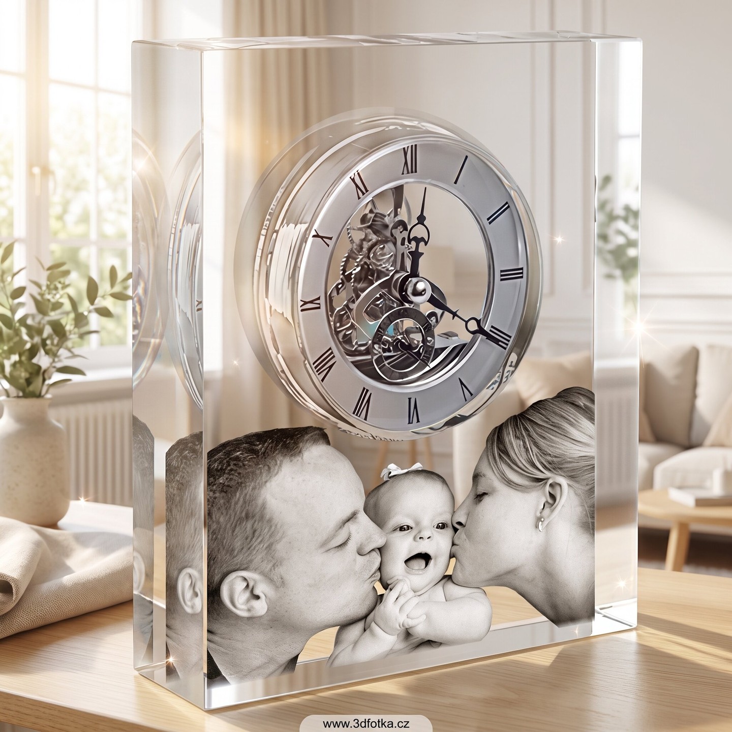 ⏰ Dárek, který ukazuje čas i vzpomínku zároveň.

Křišťálové hodiny s vygravírovanou fotkou jsou výjimečný dárek k jubileu, do kanceláře či pro šéfa. Funkční strojek a vaše fotka v jednom kusu skla.

👉 Prohlédni si detaily na www.3dfotka.cz

#krystalovehodiny #luxusnidarek #gravirovanidoskla #firemnidarek #3dfotka