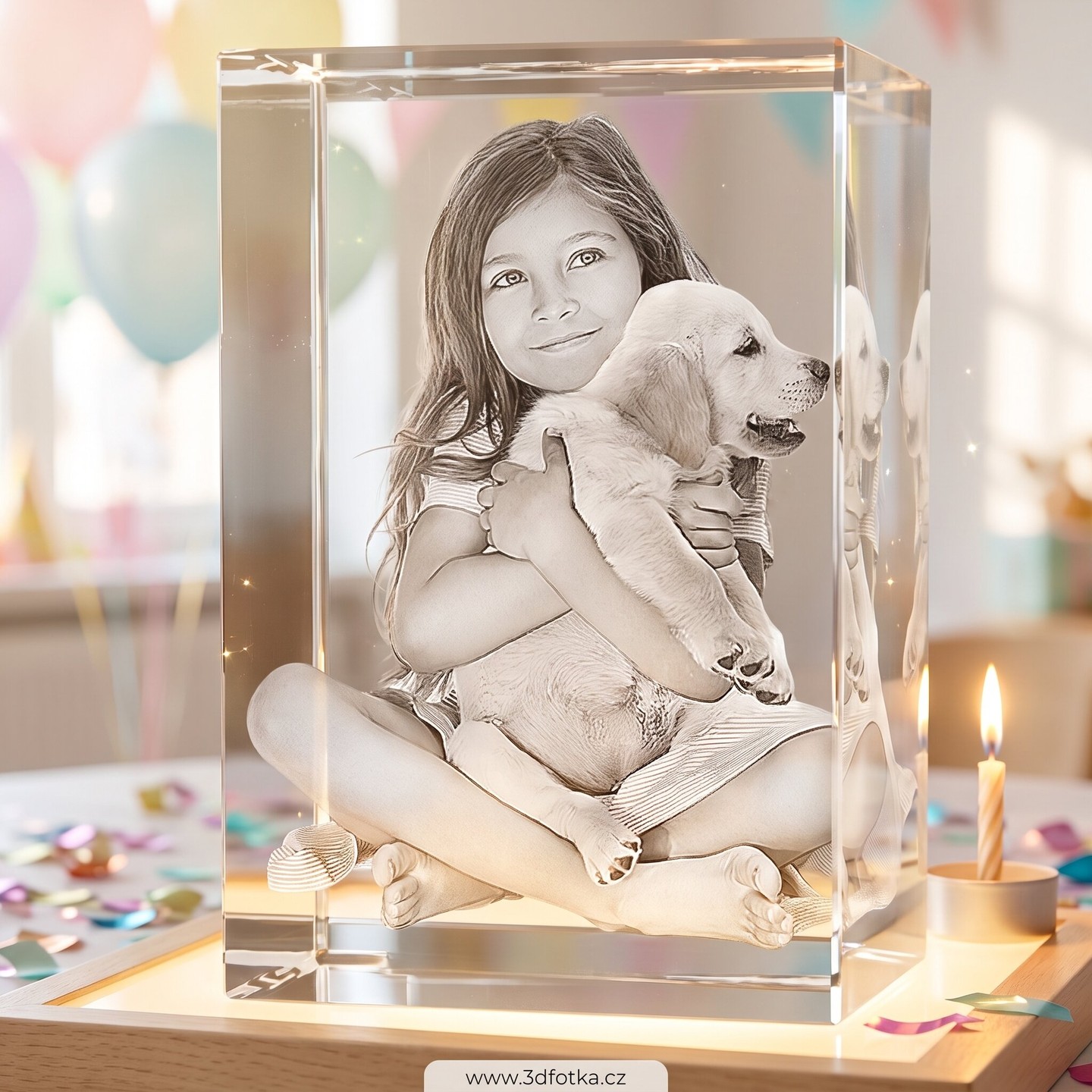 🎂 Ponožky zapomene za týden. Tohle sklo si nechá navždy.

Skleněný kvádr s 3D gravírkou fotky je narozeninový dárek, který opravdu potěší. Vygravírujeme portrét, společnou fotku či okamžik, který má hodnotu. Výroba do 2–3 dnů.

👉 Objednej na www.3dfotka.cz

#dareknanarozeniny #narozeniny #gravirovanidoskla #originalnidarek #3dfotka