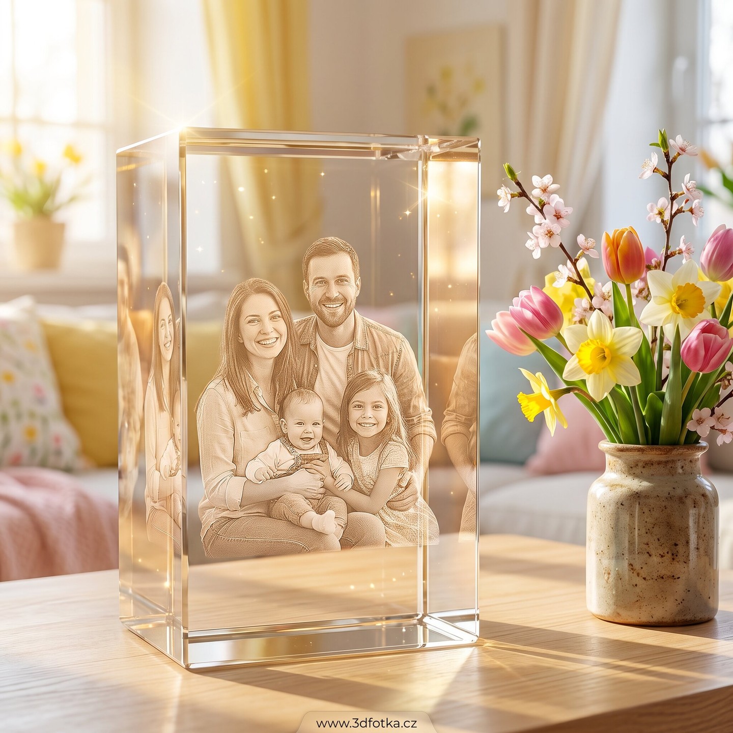 💐 Maminka nechce další vázu. Chce vidět, že na ni myslíte.

Rodinná fotka vygravírovaná do křišŢálového skla je dárek ke Dni matek, který ji dojme. Vaše tváře navždy uvnitř skla. Výroba do 2–3 dnů.

👉 Objednej dárek pro maminku na www.3dfotka.cz

#denmatek #darekpromaminku #gravirovanidoskla #rodinnafotka #3dfotka